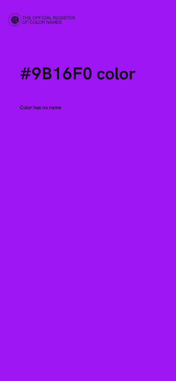 #9B16F0 color image