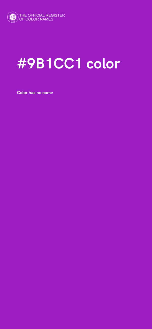 #9B1CC1 color image