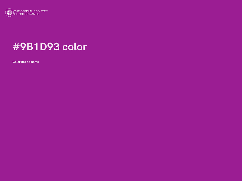 #9B1D93 color image