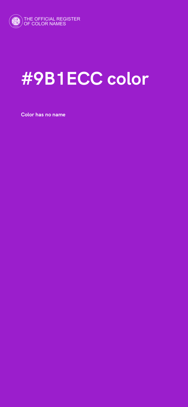 #9B1ECC color image