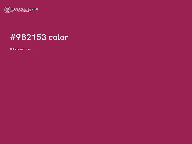 #9B2153 color image