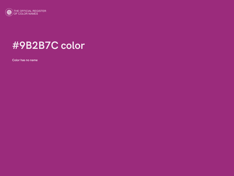 #9B2B7C color image