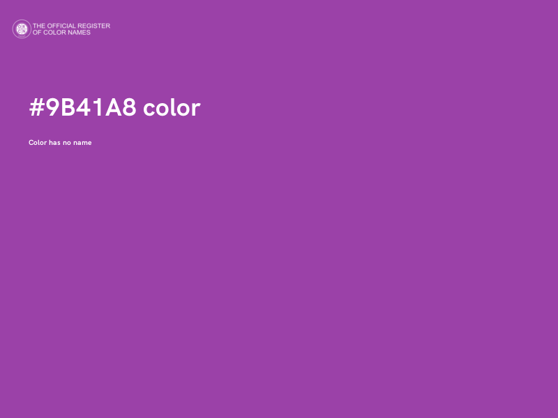 #9B41A8 color image