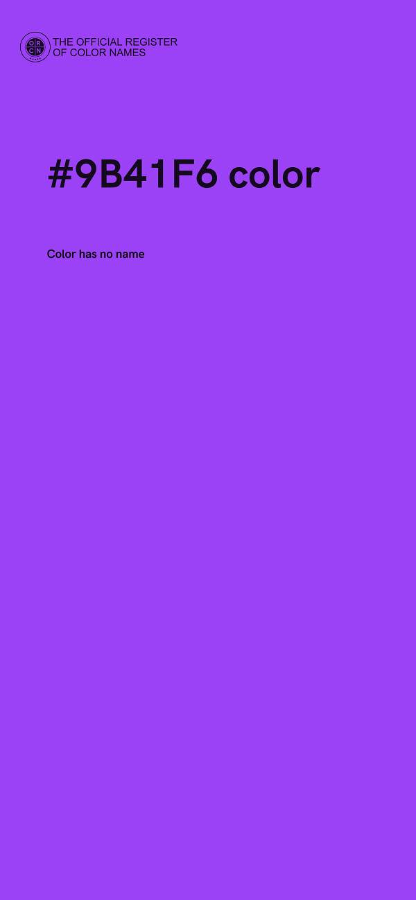 #9B41F6 color image