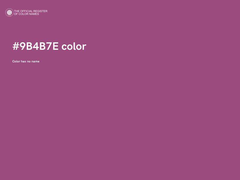 #9B4B7E color image