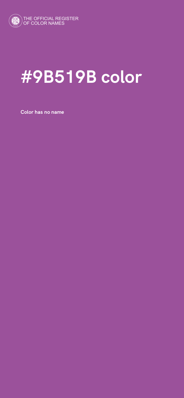 #9B519B color image