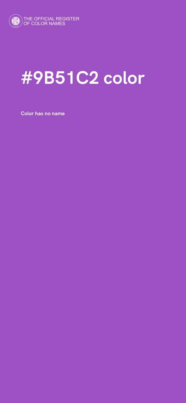 #9B51C2 color image
