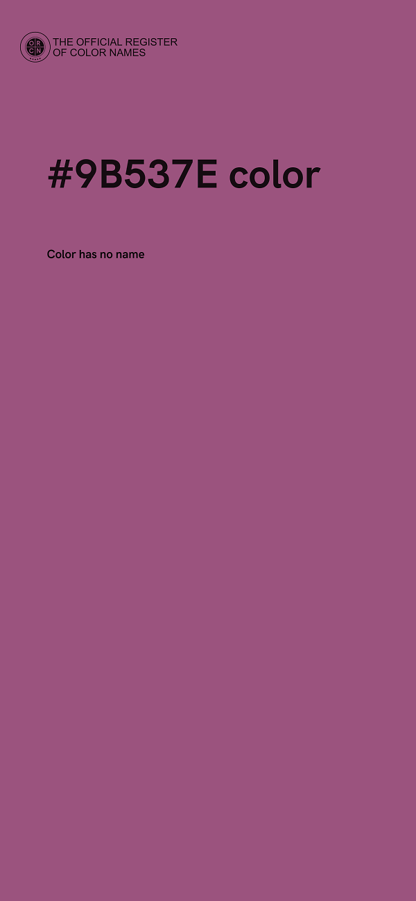 #9B537E color image