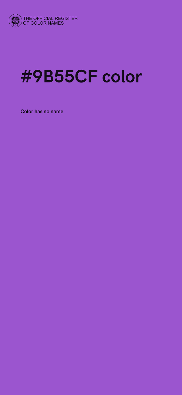 #9B55CF color image