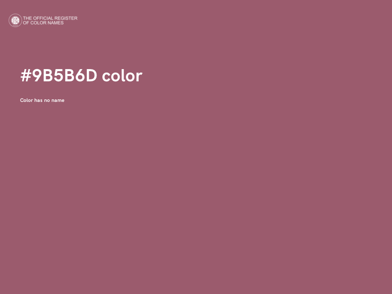 #9B5B6D color image