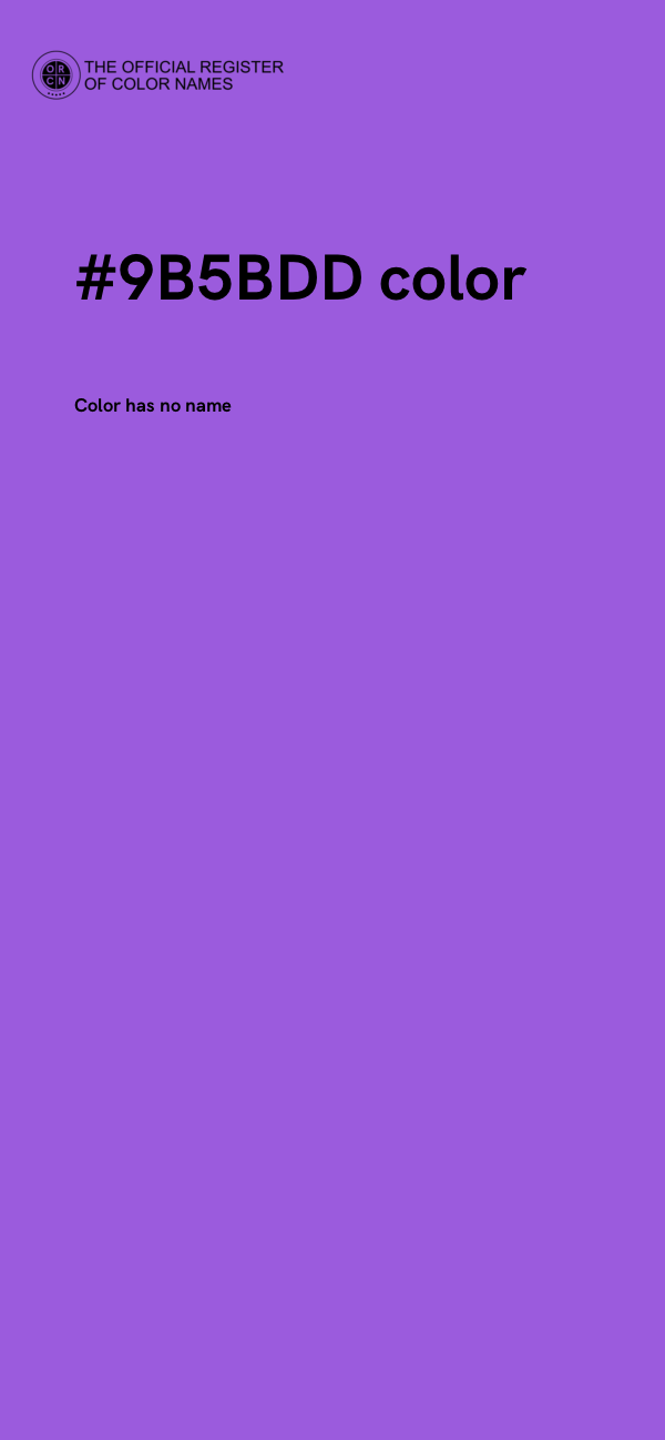 #9B5BDD color image