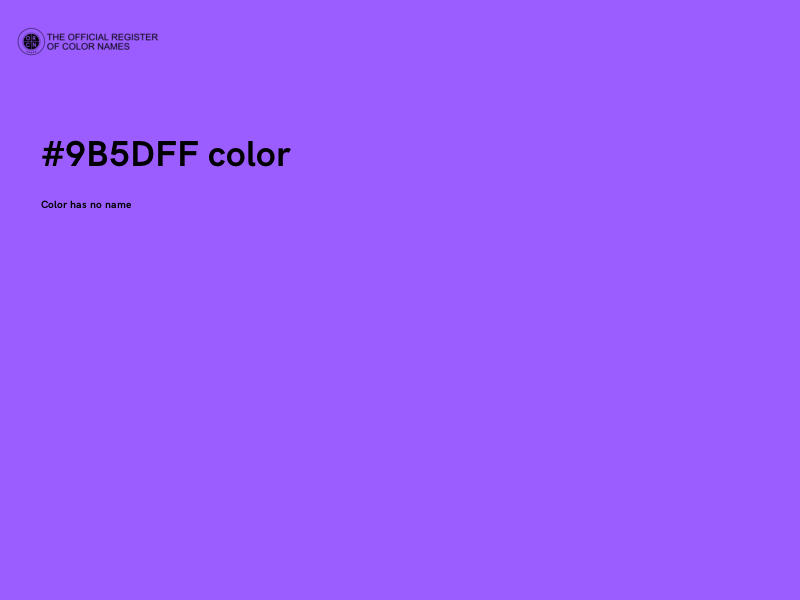 #9B5DFF color image