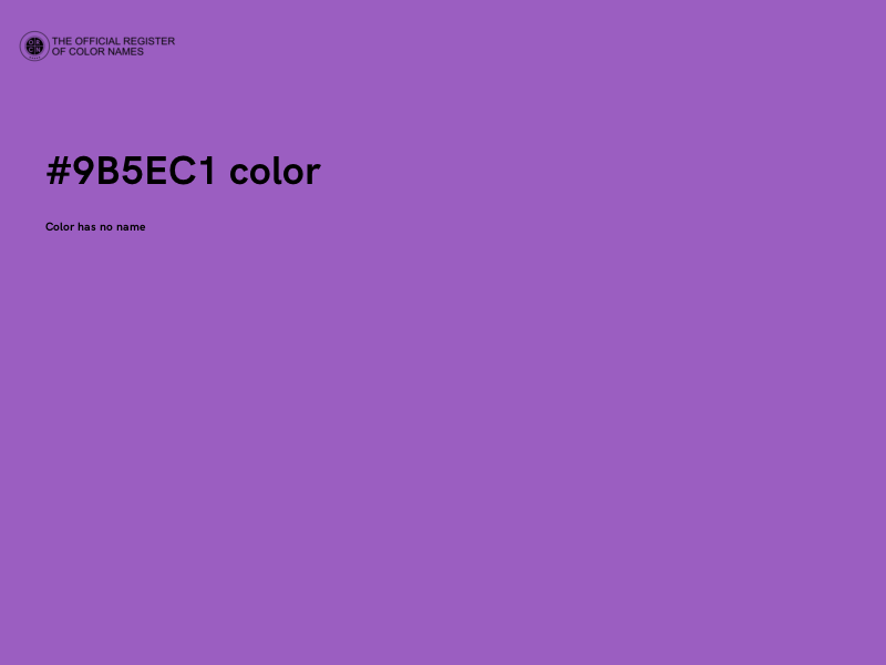 #9B5EC1 color image