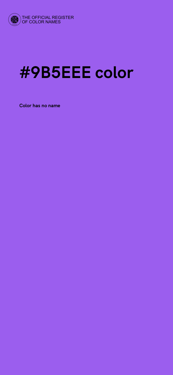 #9B5EEE color image