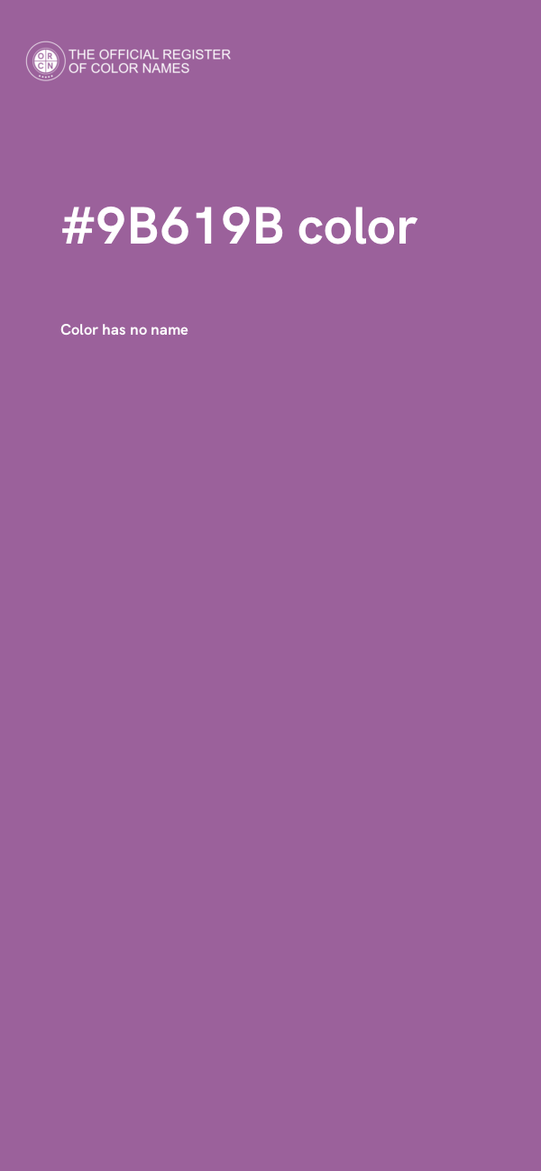 #9B619B color image