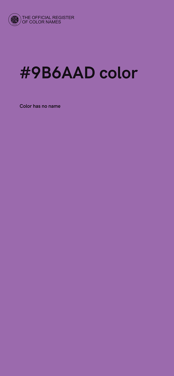 #9B6AAD color image