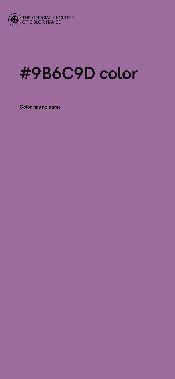 #9B6C9D color image