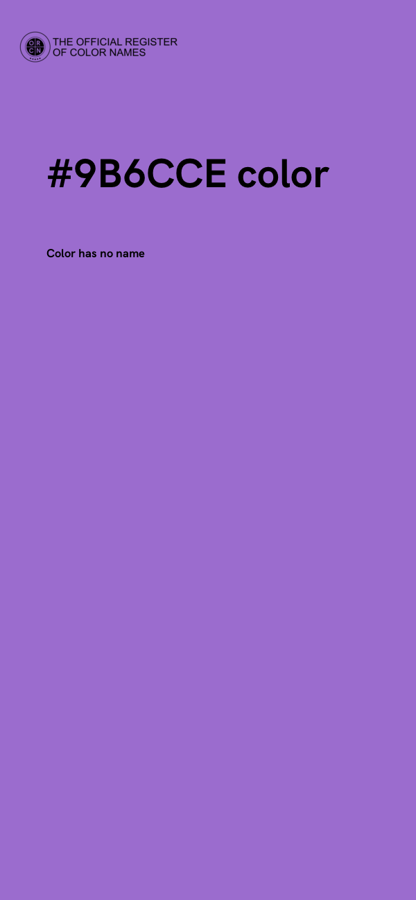 #9B6CCE color image
