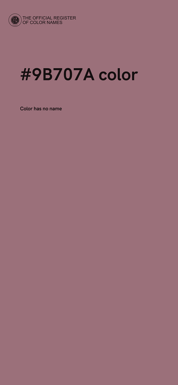 #9B707A color image
