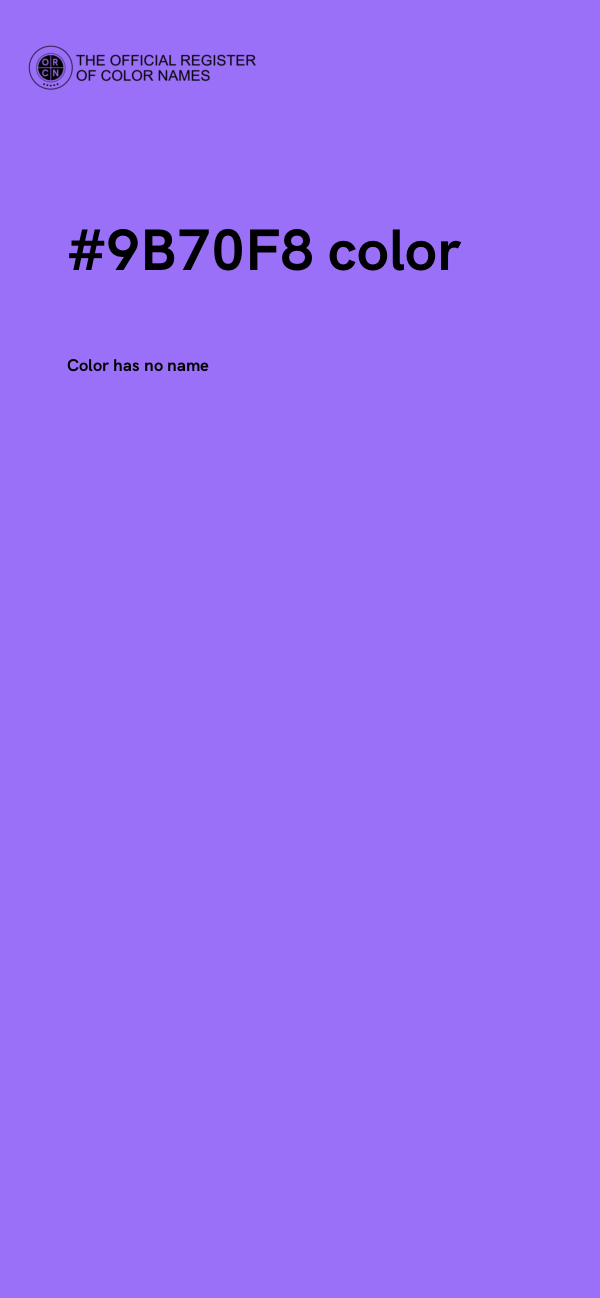 #9B70F8 color image