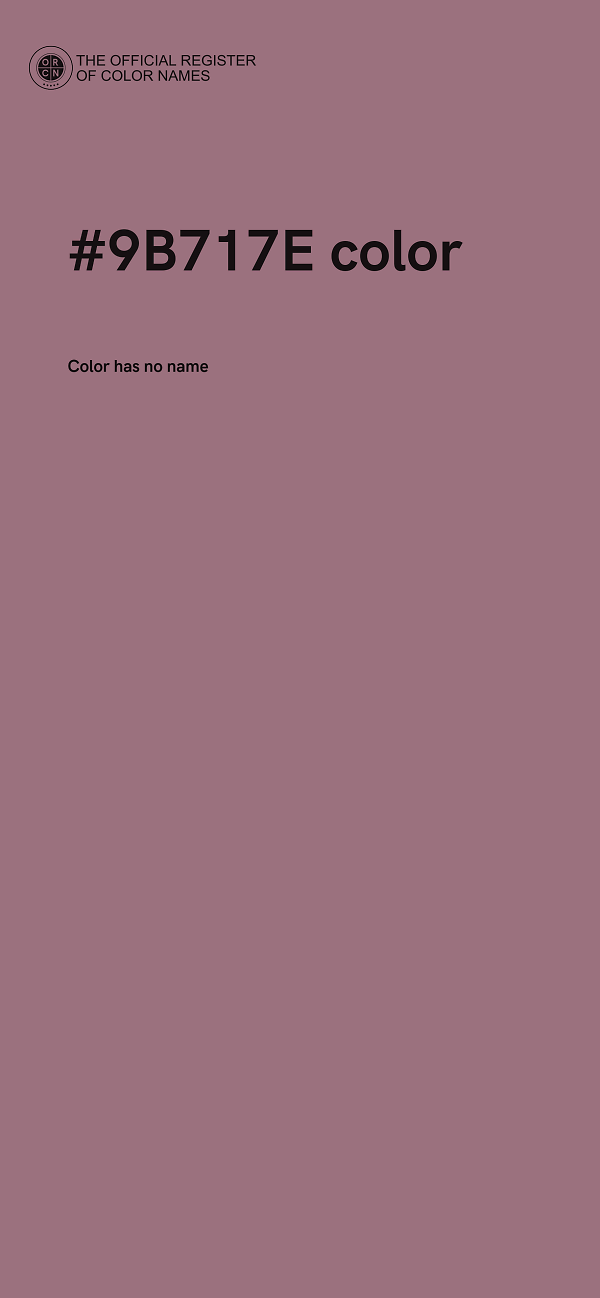 #9B717E color image