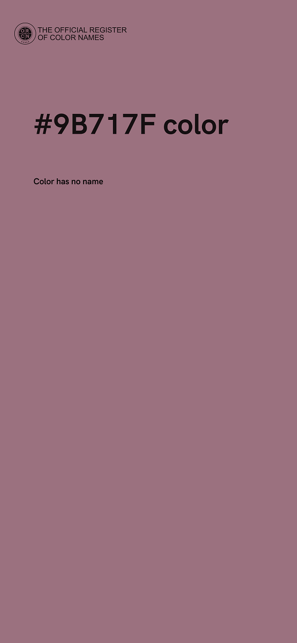 #9B717F color image