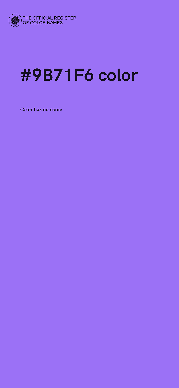 #9B71F6 color image