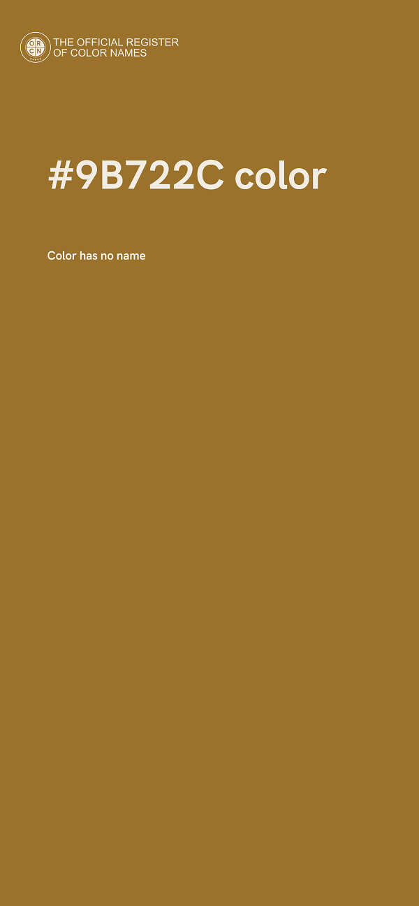 #9B722C color image