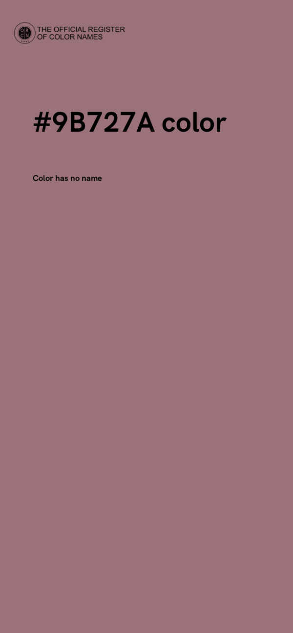 #9B727A color image