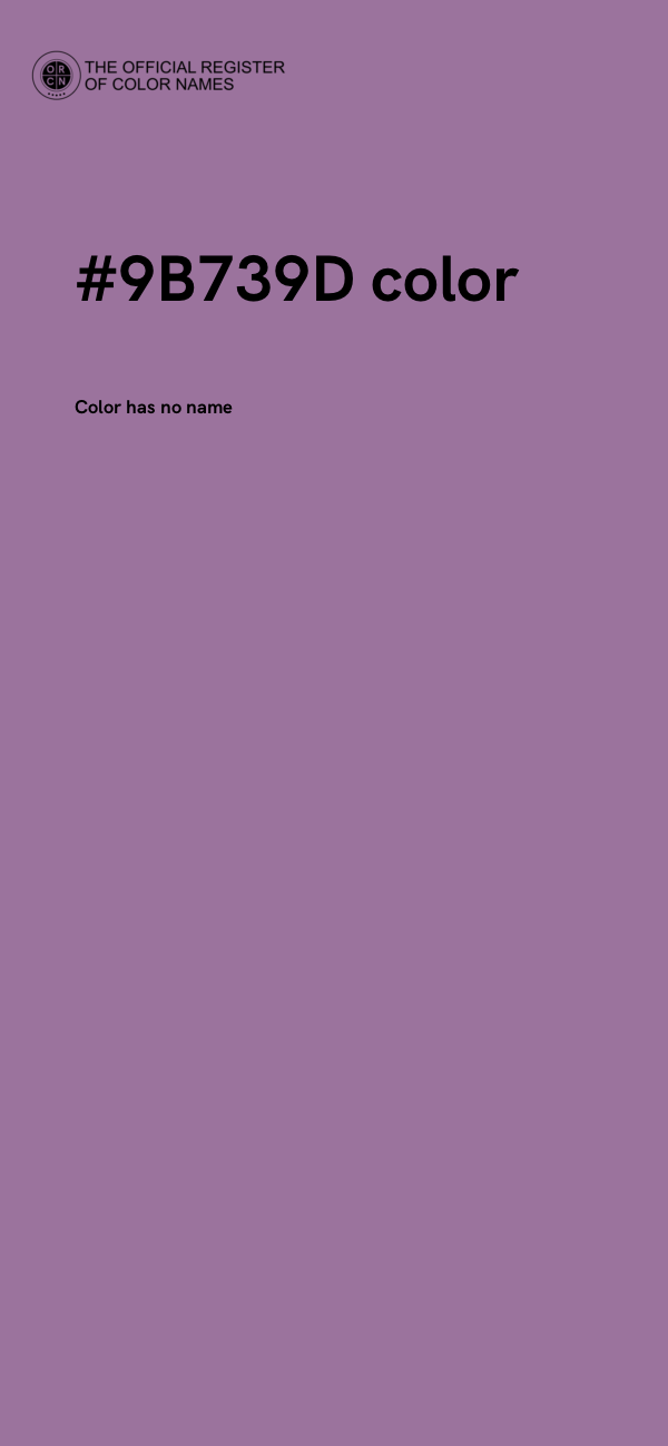 #9B739D color image