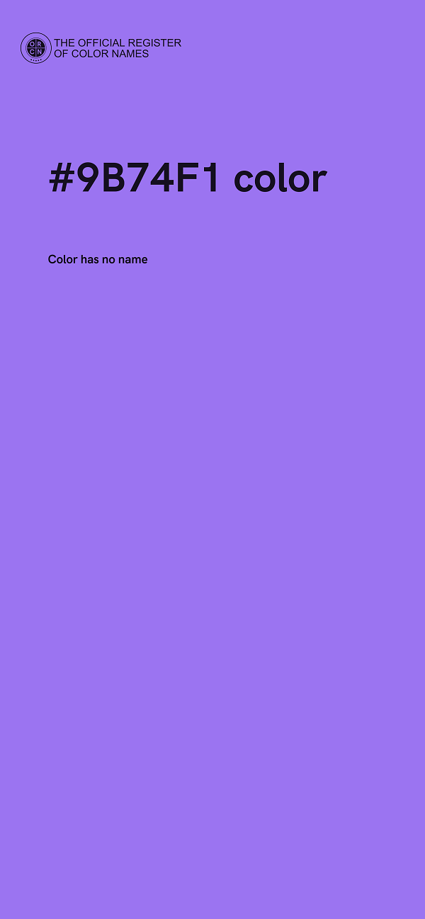 #9B74F1 color image
