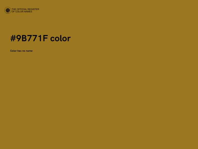 #9B771F color image