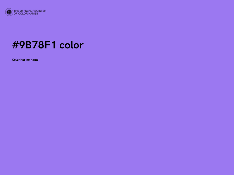 #9B78F1 color image