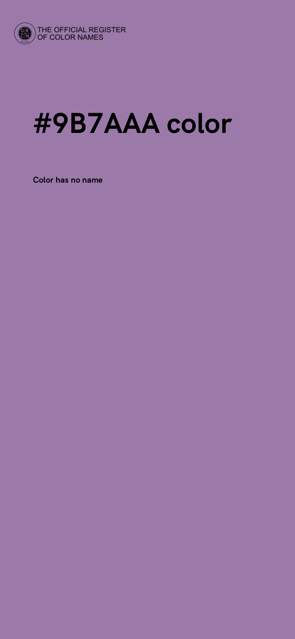 #9B7AAA color image