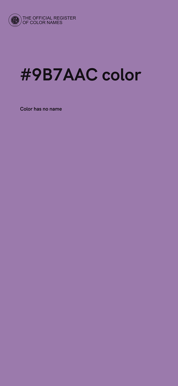 #9B7AAC color image