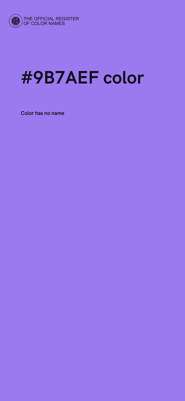 #9B7AEF color image
