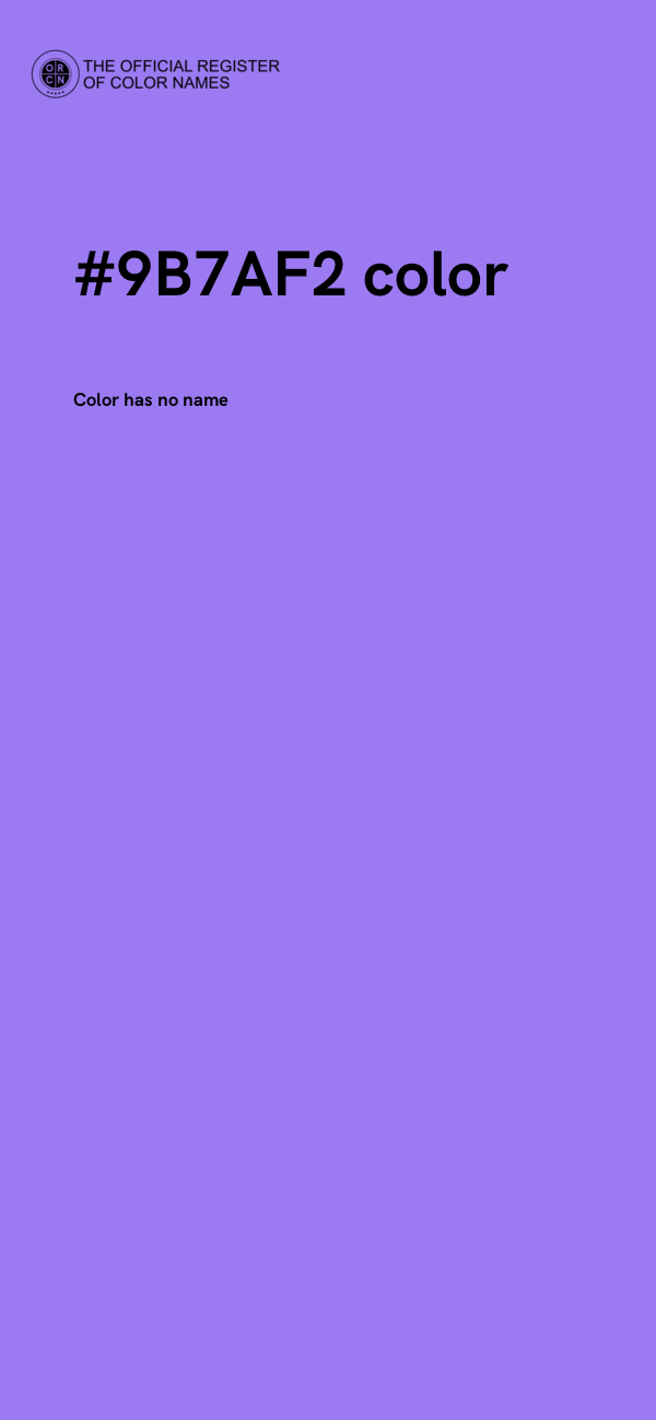 #9B7AF2 color image