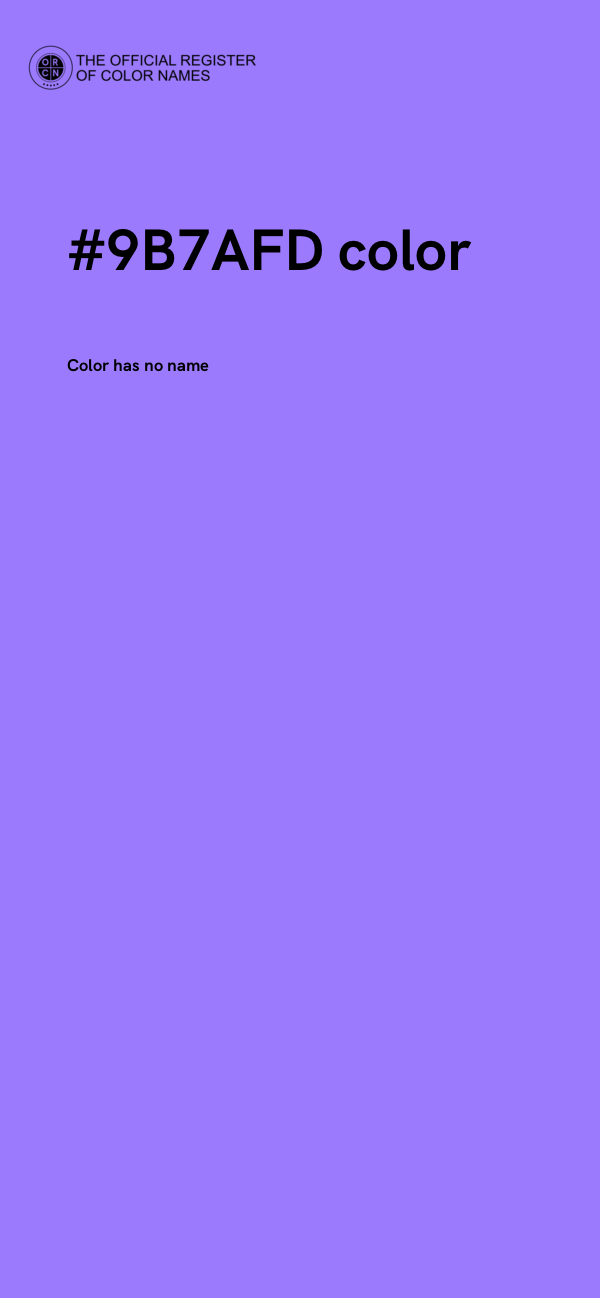 #9B7AFD color image