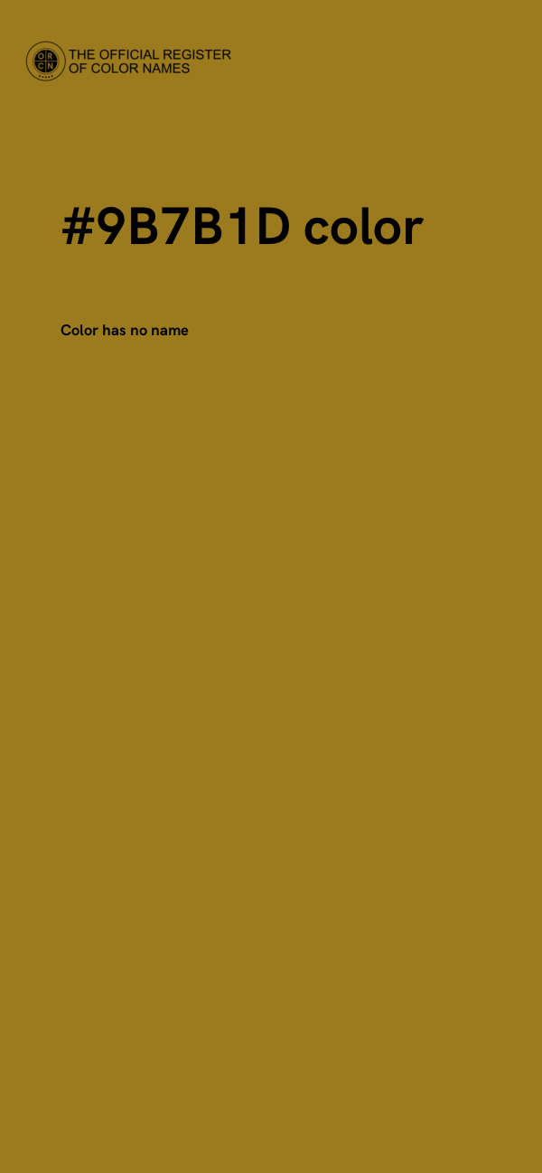 #9B7B1D color image