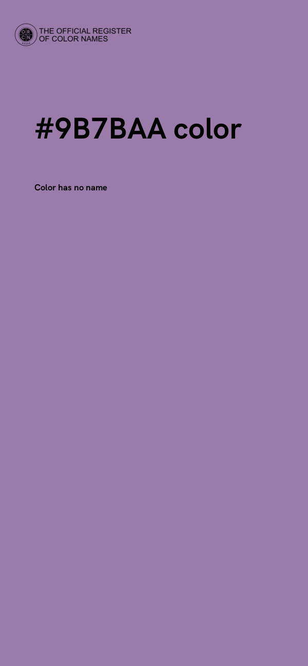 #9B7BAA color image