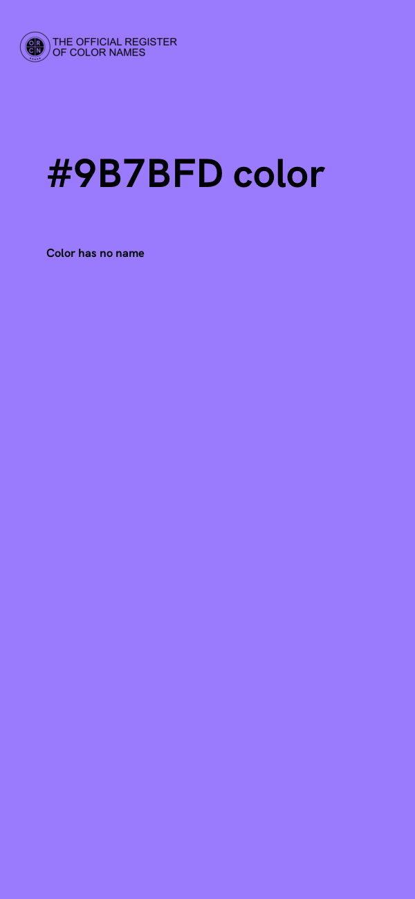 #9B7BFD color image
