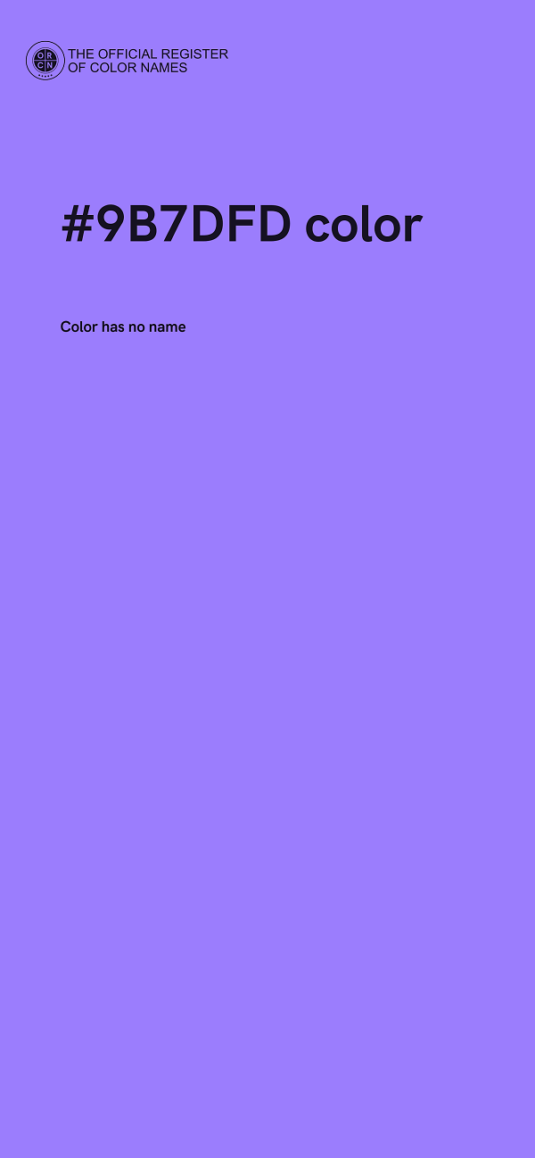 #9B7DFD color image