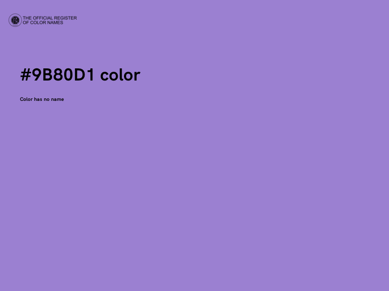 #9B80D1 color image