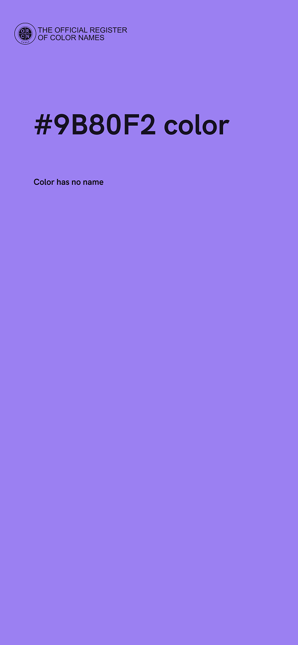 #9B80F2 color image