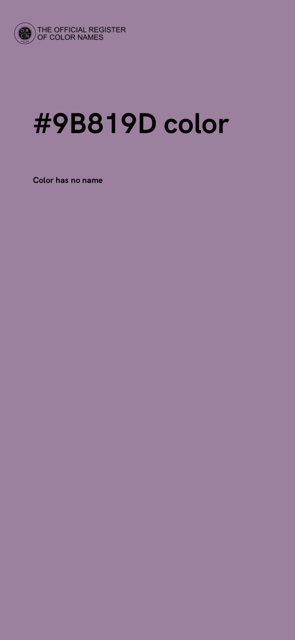 #9B819D color image