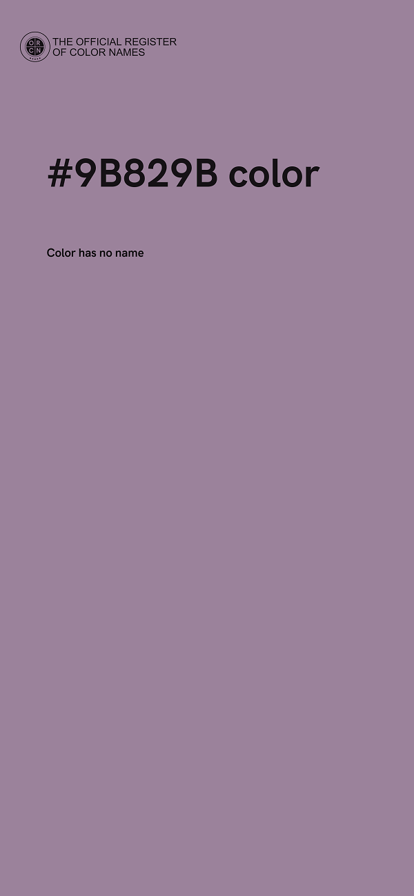 #9B829B color image