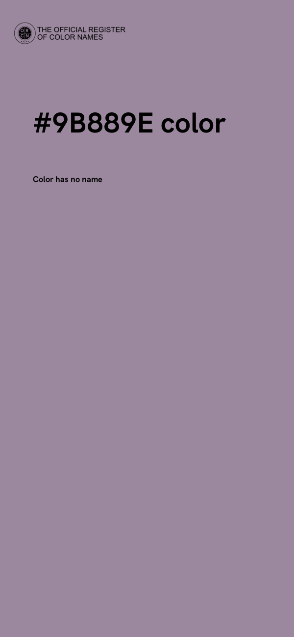 #9B889E color image
