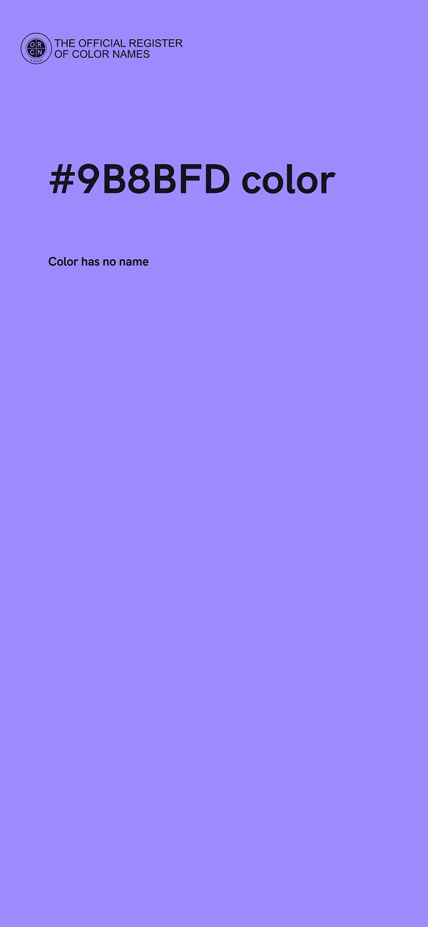 #9B8BFD color image