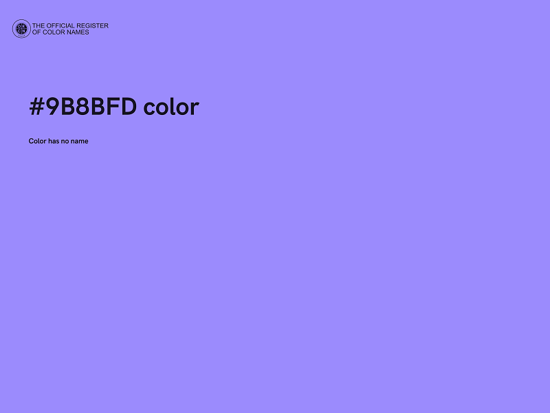 #9B8BFD color image