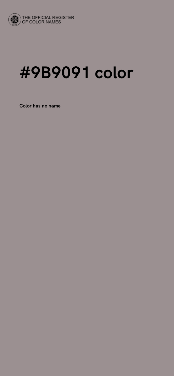 #9B9091 color image